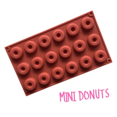 Mini Donuts Silicone Soap Mould 